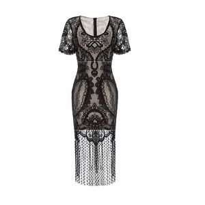 1920s Great Gatsby inspired Flapper Dress